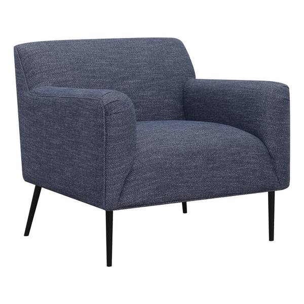 Coaster Home Furnishings Darlene Navy Blue Upholstered Tight Back