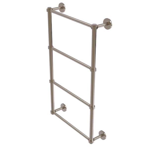 Prestige Skyline Collection 4-Tier 24 in. Ladder Towel Bar in Antique Pewter