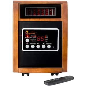 Elite Series 1500-Watt Dual Heating System Infrared Portable Heater with Built-In Ultrasonic Humidifier/Oscillating Fan