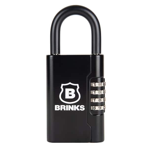 2-3/8 in. (60 mm) Slim Portable 4-Dial Resettable Combination Padlock Lock Box