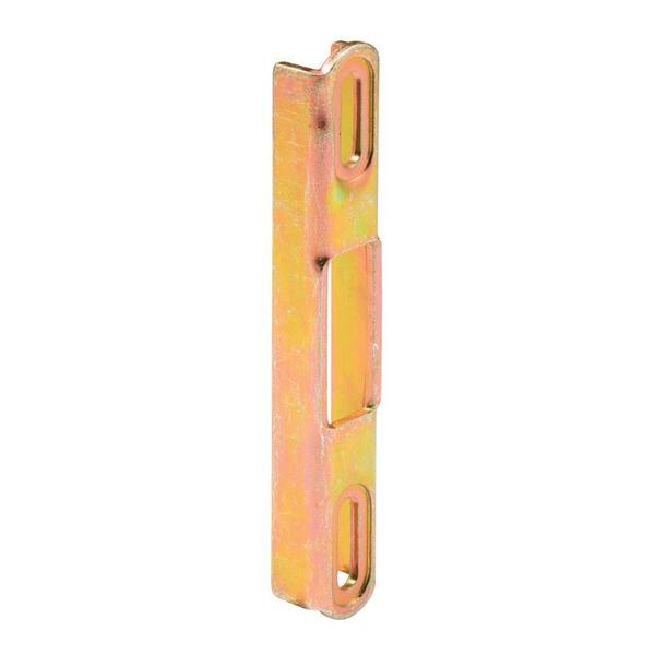 Prime-Line Vinyl Sliding Door Keeper in Gold Zinc