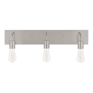 Northvale 3-Light Brushed Nickel Vanity Light