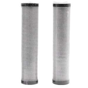 Replacement Filter Cartridges for F400 Under Sink In-line Water Filter Unit, White (2-Pack)