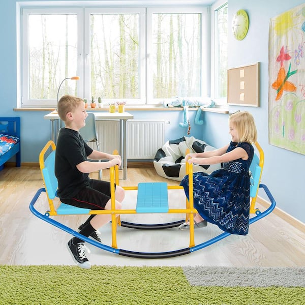 Kids Teeter Totter Outdoor Teeter Totter Gift for Children Boys Girl