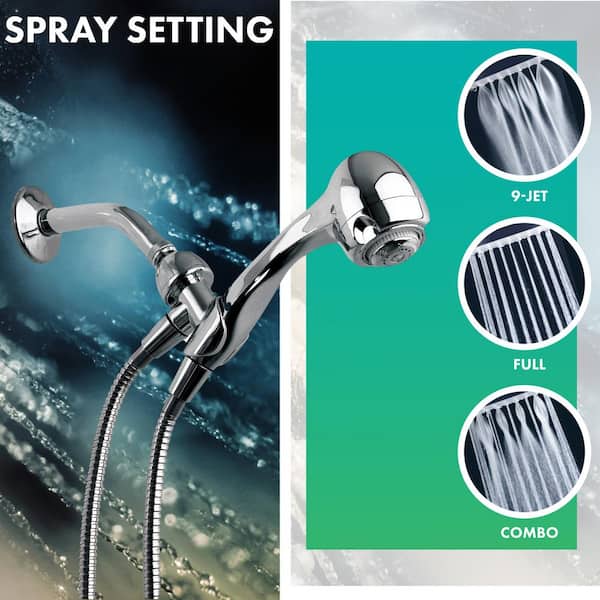 Niagara Conservation Earth Spa 3-Spray with 2 GPM 2.7-in. Wall
