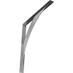 24 in. x 2 in. x 24 in. Stainless Steel Unfinished Metal Legacy Bracket