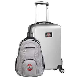 Ohio State University Buckeyes Deluxe 2-Piece Backpack and Carry-On Set
