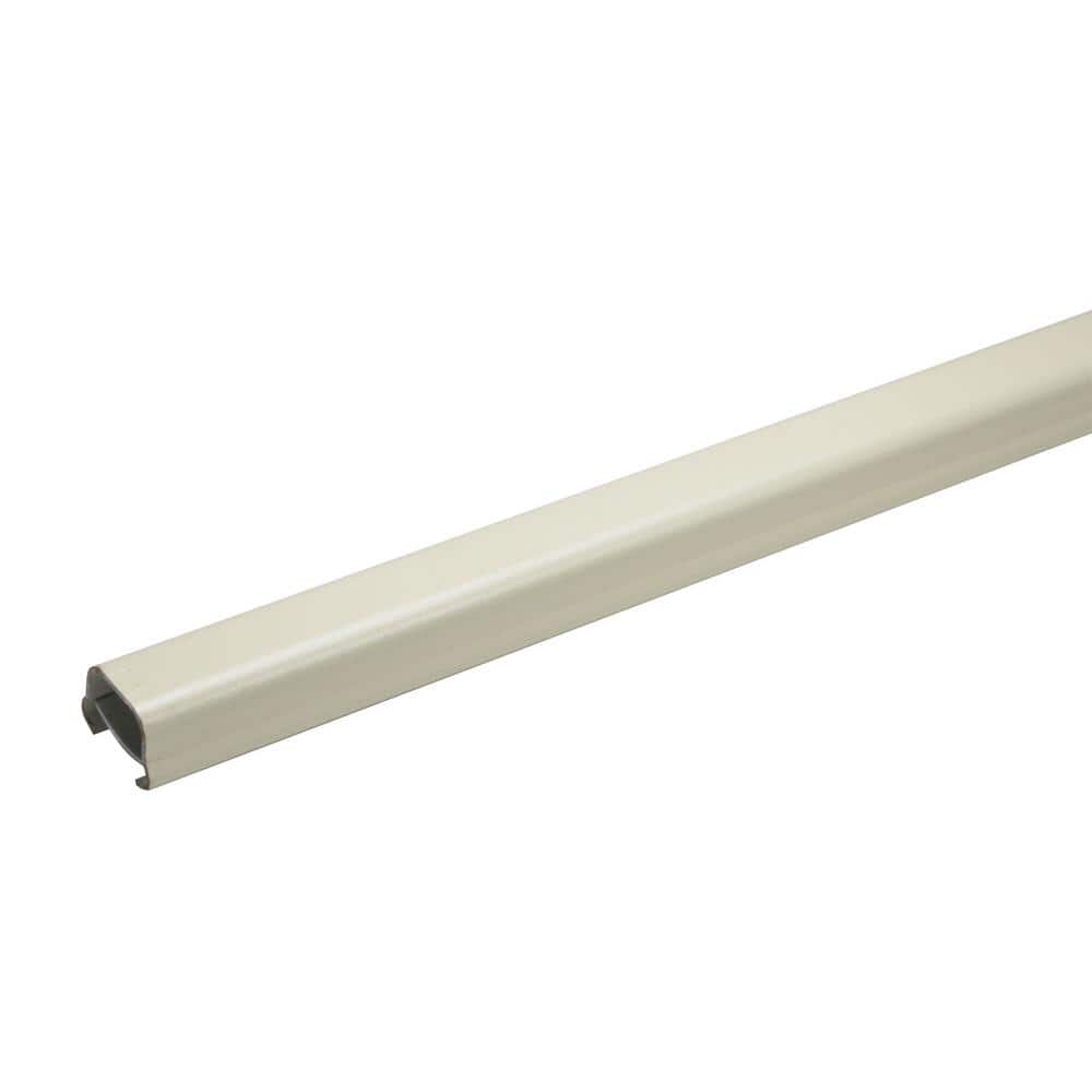 Legrand Wiremold 500 Series 5 ft. Metal Surface Raceway Channel, Ivory B-1  - The Home Depot