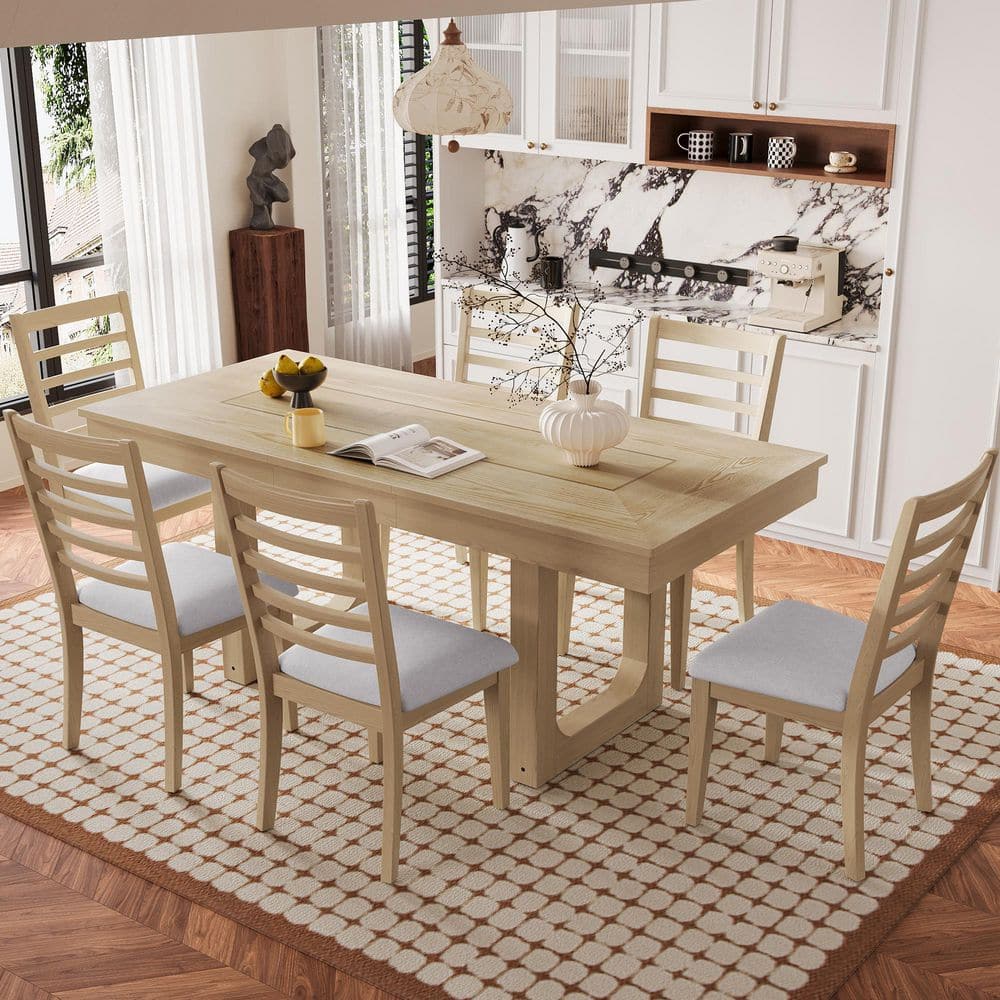 Trunk Dining Table ナチュラル　FLYMEe DavieRectangularDiningTable_10
