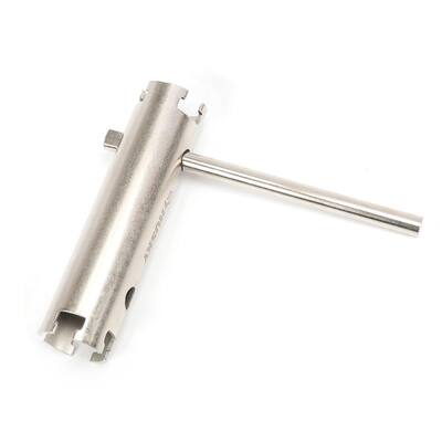 Husky Double-Ended Tub Drain Wrench - Die-Cast Aluminum, Model 1003 005 279, 9 Inch