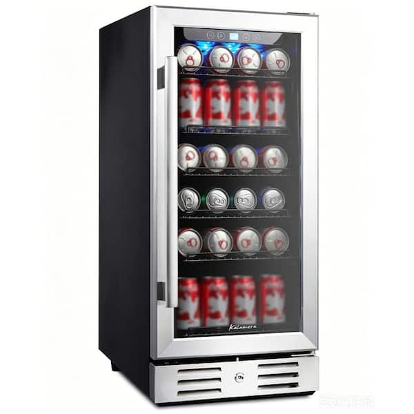 15 Beverage cooler 96 Can Built-In Single Zone Touch Control