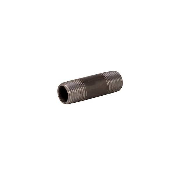 1/2 in. x 2-1/2 in. Black Steel Schedule 40 Nipple
