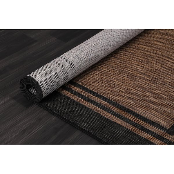 Anah Black Outdoor Rug