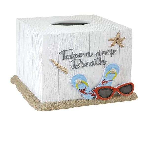 Bathroom Decor Tissue Box Cover Multicolor