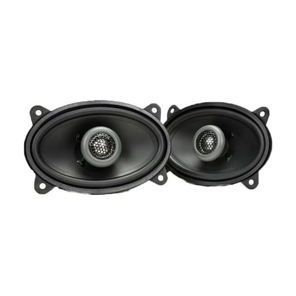 MAXXSONICS 4 in. x 6 in. 90-Watt MB Quart Formula 2-Way Coaxial Car Speakers with 4 Ohms Impedance