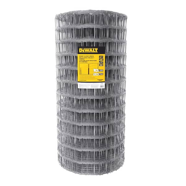 48 in. x 330 ft. 12-1/2 Gauge Galvanized Steel Sheep and Goat Fence