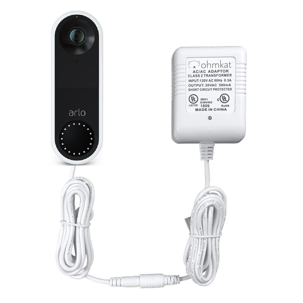 Video Doorbell Power Supply - Compatible with Arlo Wired Video Doorbell (White) price history on PriceWatchPro