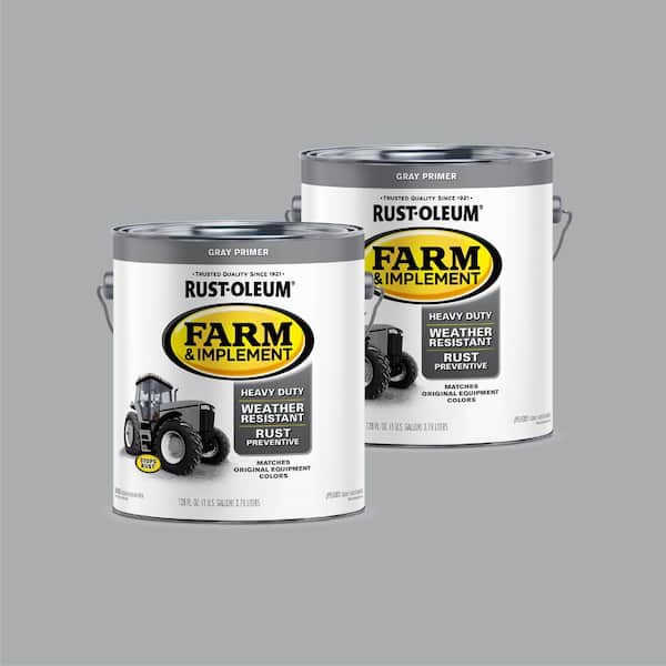 1 gal. Farm & Implement Gray Primer (2-Pack)