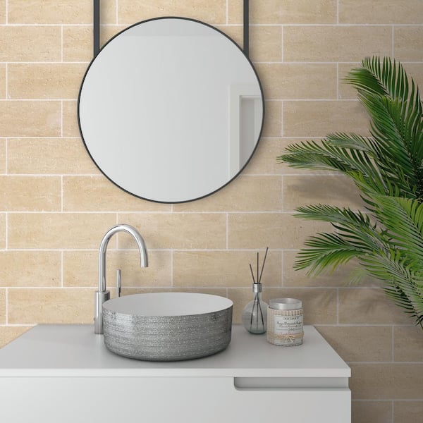 MCM Slate Designs Antique White 12 x 24 Modified Clay Wall Tile MCM Slate Designs Antique White 12 x 24 Modified Clay Wall Tile