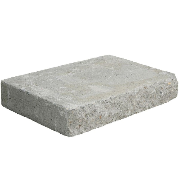 Pavestone 2 in. x 12 in. x 8 in. Pewter Concrete Wall Cap (120 Pieces / 118.5 sq. ft. / Pallet)