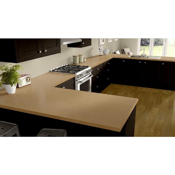 Wilsonart Standard 60-in W x 120-in L Fusion Maple Laminate Sheet in Yellow | 7909-60-60X120-000