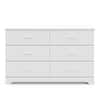 Storkcraft Brookside 6-Drawer White Dresser 03666-101 - The Home Depot