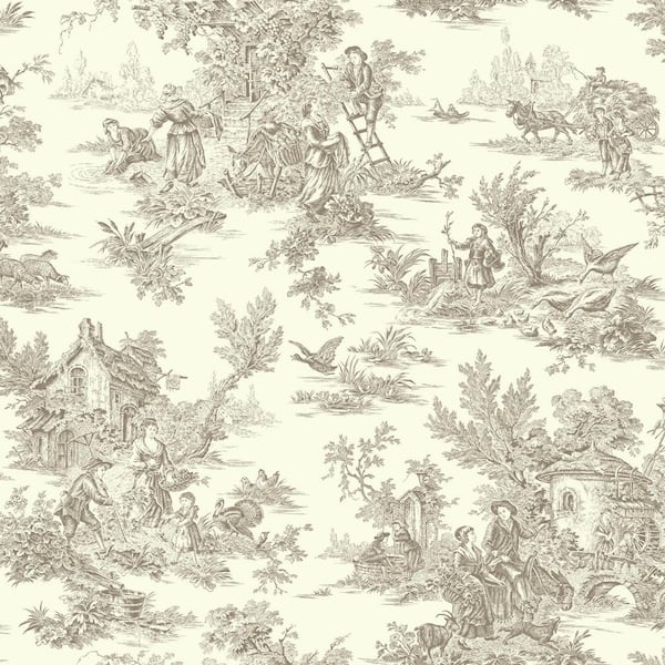 York Wallcoverings Campagne Strippable Roll Wallpaper (Covers 56 sq. ft.)