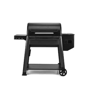 Westwood XL BBQ Wi-Fi Wood Pellet Grill and Smoker in Black