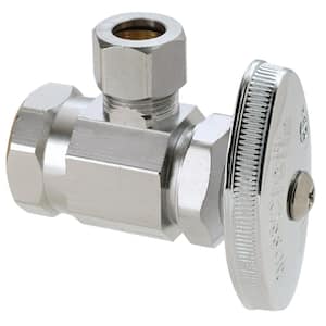 1/2 in. FIP Inlet x 3/8 in. Comp Outlet Multi Turn Angle Valve