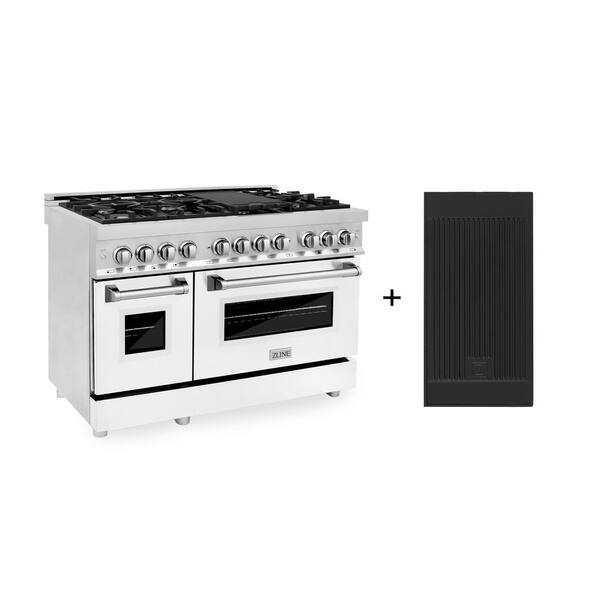 electric stove with griddle