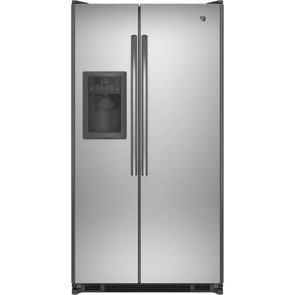 GE 24.7 cu. ft. Side by Side Refrigerator in Stainless Steel