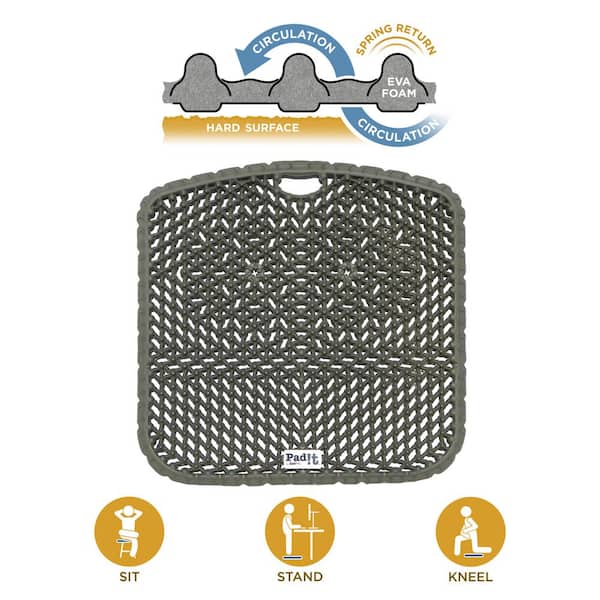 Water Resistant Gel Seat Cushion Pad, 17 x 15 x 1.25 - FOMI Care