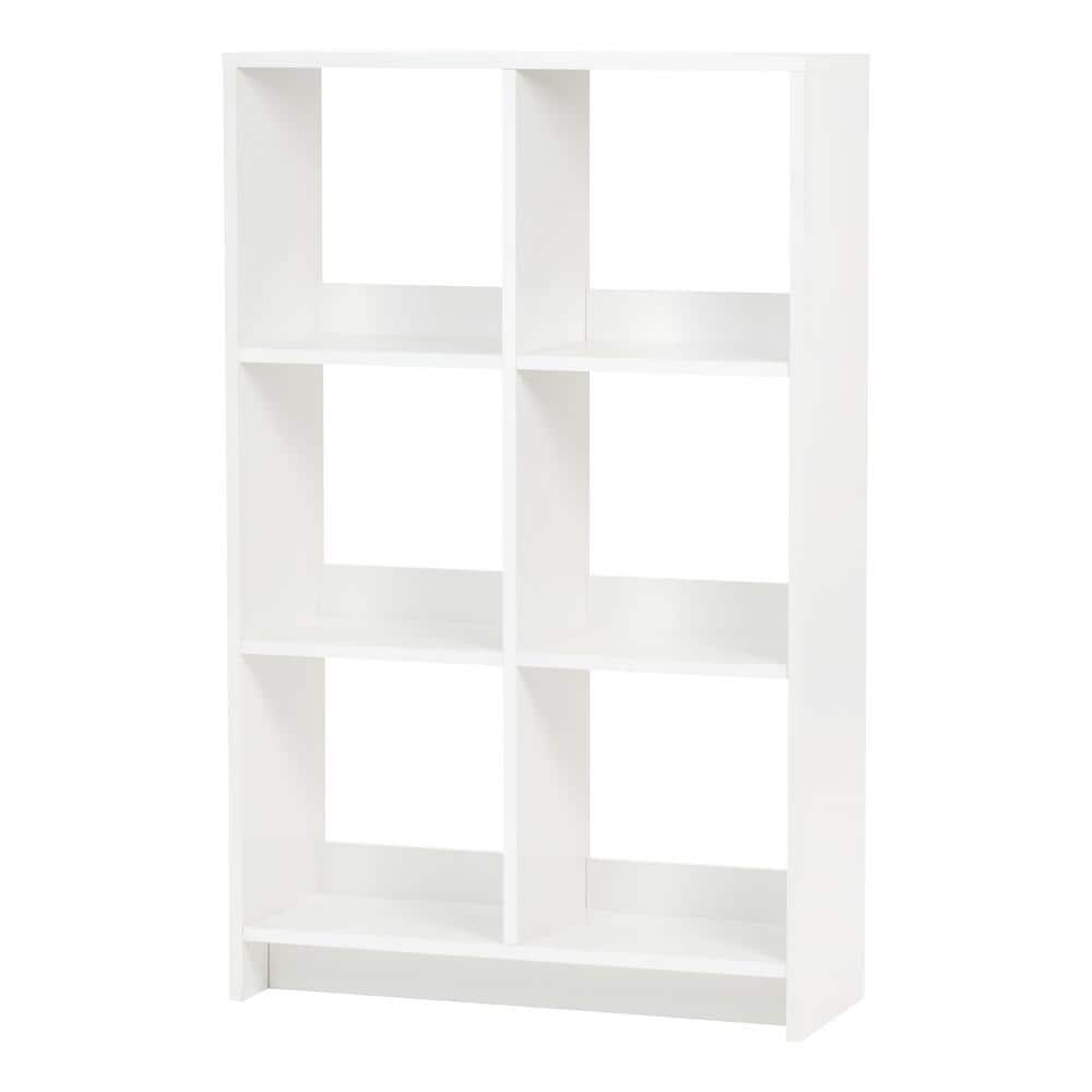 IRIS 43 In H X 27 In W X 10 In D White Heavy Duty Decorative 6 Cube   White Iris Cube Storage Organizers 596360 64 1000 