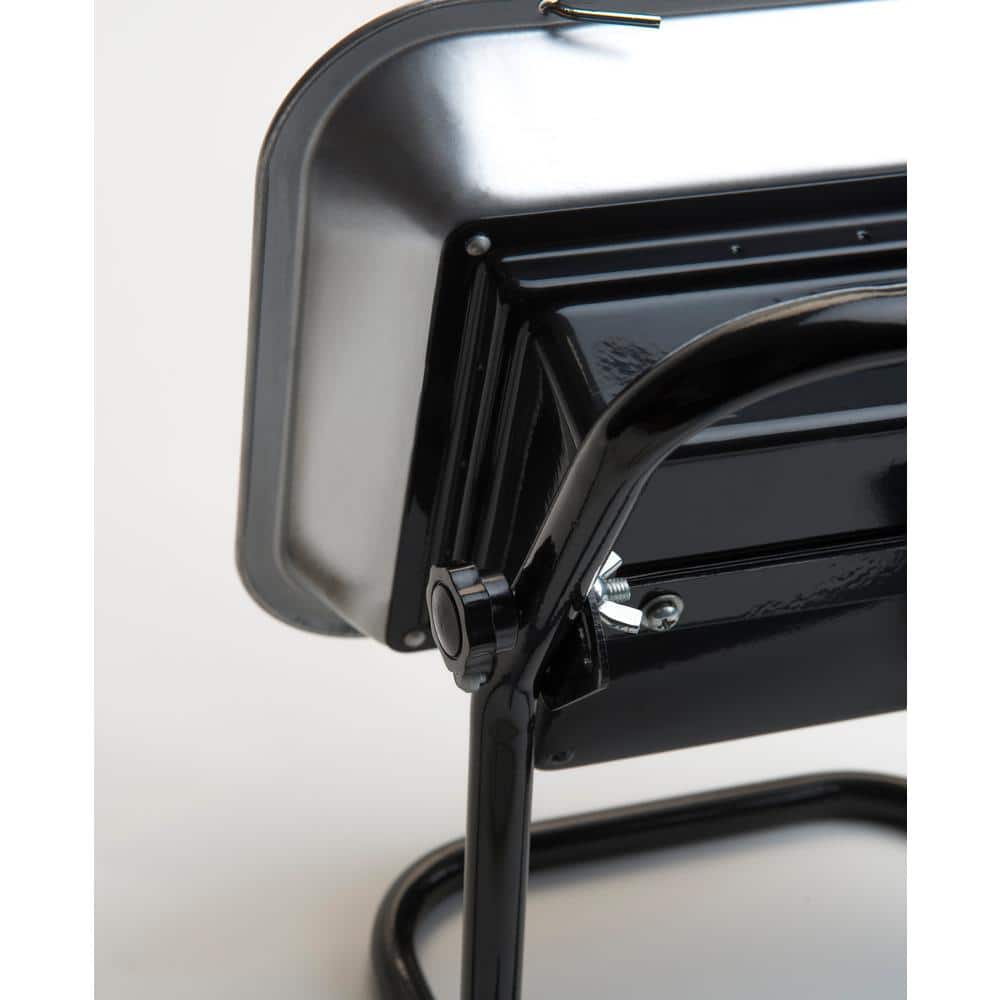 Compact Black Steel Infrared Propane Portable Heater