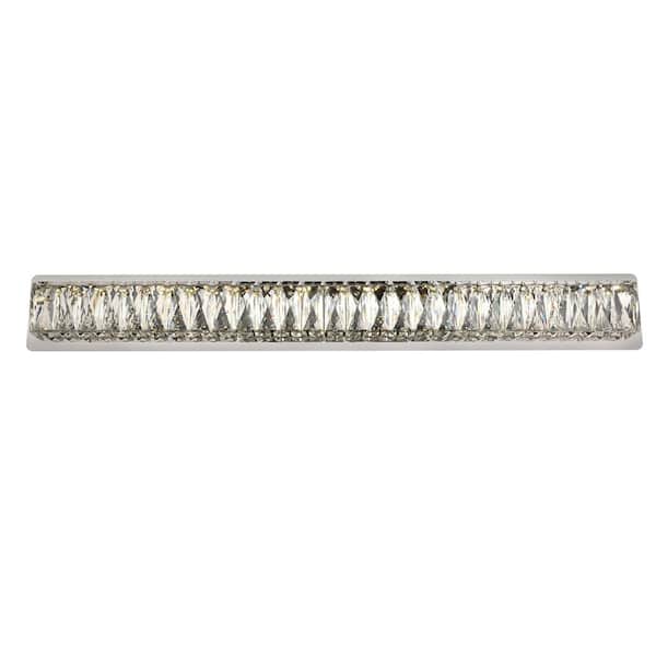 Unbranded Home Living 35.4 in. 1-Light Chrome Vanity Light