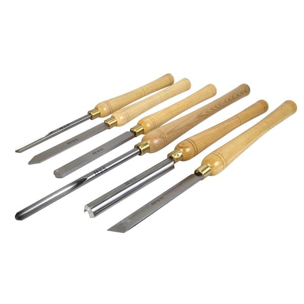 WEN CH15 16 in. to 22 in. Artisan Chisel Set with High-Speed Steel Blades and Domestic Ash Handles (6-Piece) - 3