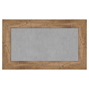 Owl Brown 30 in. x 18 in Framed Magnetic Board