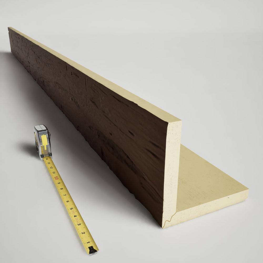 Hand Hewn Redwood Faux Wood 8' Ceiling Beam