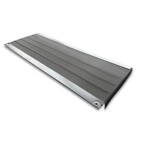 Half Pallet - 20 in. Straight High Volume Mitre Gutter Guard with Stainless Steel Micro Mesh (48, 5-Pack)