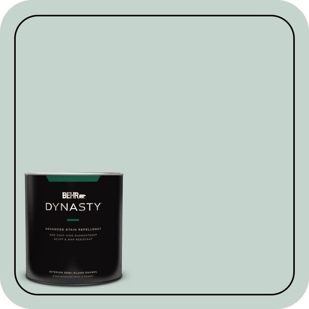1 qt. #N430-2 Natures Reflection Semi-Gloss Enamel Interior Stain-Blocking Paint & Primer price history on PriceWatchPro