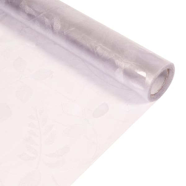 Shatex 17.7 in. W x 78.7 in. L Electrostatic Leaf Decorative Window Film