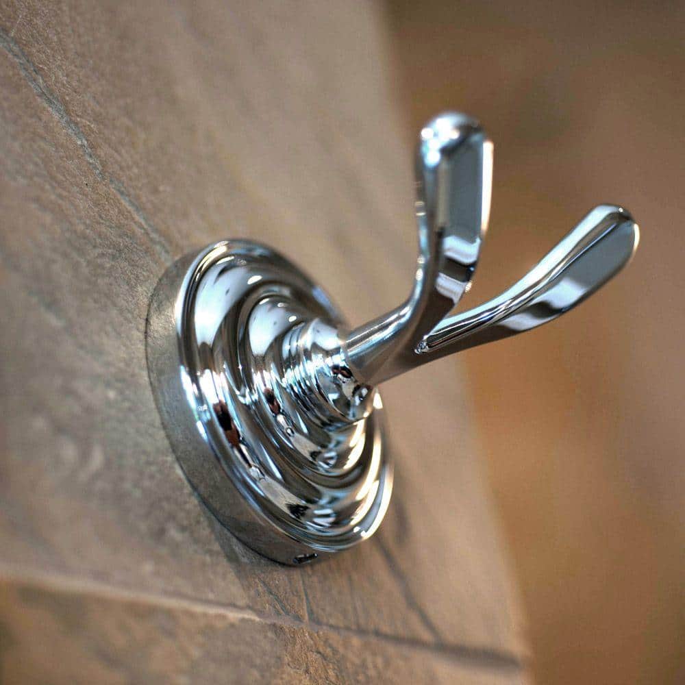 Polished Chrome Classic Bathroom Robe Hook