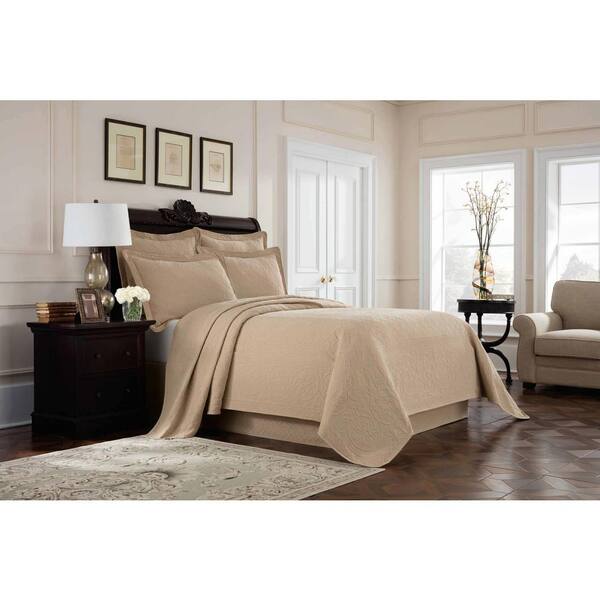 Royal Heritage Home Williamsburg Richmond Linen Solid Queen Bed Skirt