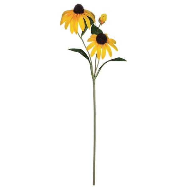 SULLIVANS 20 in. Artificial Yellow Black-Eyed Susan Stem