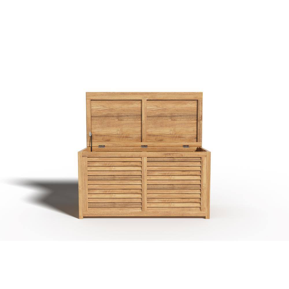 Martha 48 in. W x 22 in. D x 26.75 in. H Teak Outdoor Storage