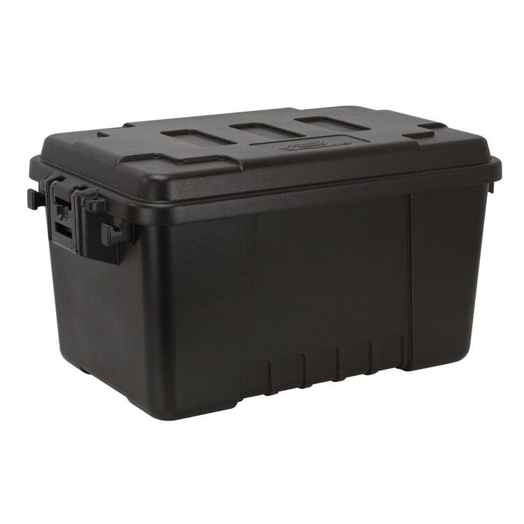 Plano 13 in. H x 15 in. W X 24 in. D Black Sportsman Trunk Black – Home ...