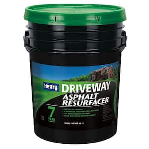 4.75 Gal. Driveway Resurfacer-Rubberized Asphalt Black HE532074