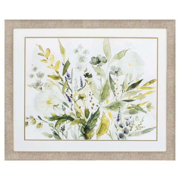 HomeRoots Victoria 24 in. x 36 in. Champagne Gold Color Gallery Frame