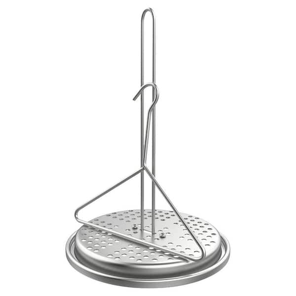 Aluminum Stainless Steel Turkey Chicken Deep Fryer Accessory Kit with Chrome Wire Handle Lifter Hook Vertical Roaster
