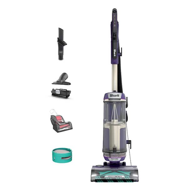 POWERDETECT Bagless Corded HEPA Upright Vacuum with DuoClean Detect Technology & XL Dust Cup Multisurface in Purple